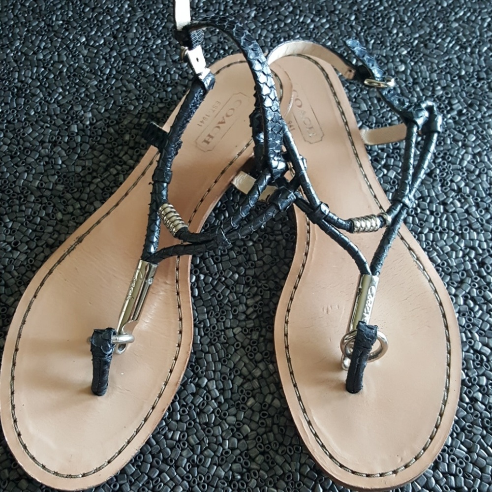 Coach sandals